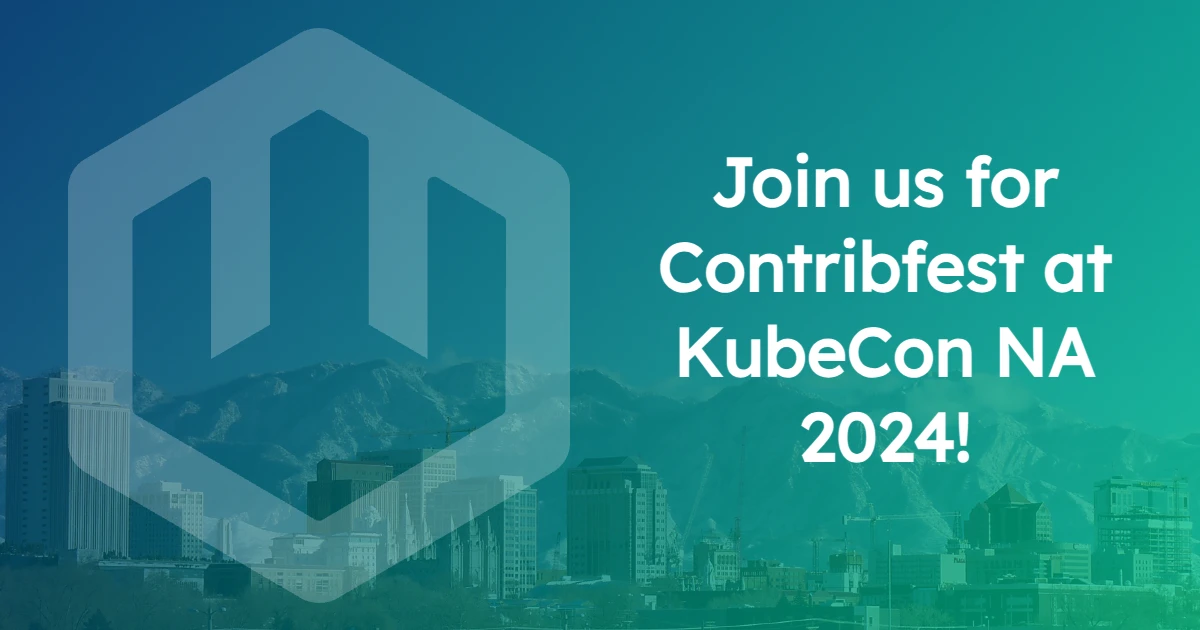 Join us for Contribfest at KubeCon NA 2024!